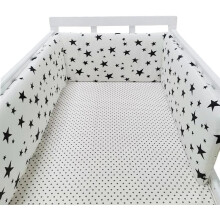 (100*30cm, C) Bed border for baby bed, soft and safe border for baby's sleep, protects against shocks, for baby bed and cot, hypoallergenic and washable