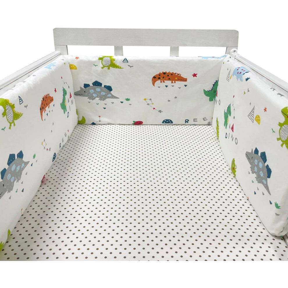 (150*30cm, G) Bed border for baby bed, soft and safe border for baby's sleep, protects against shocks, for baby bed and cot, hypoallergenic and washab