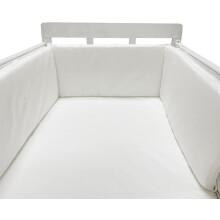 (50*30cm, Cv) Bed border for baby bed, soft and safe border for baby's sleep, protects against shocks, for baby bed and cot, hypoallergenic and washable