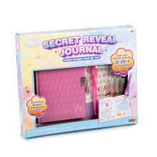Secret Reveal Journal Pink Unicorn Iridescent Diary with Lock & Key