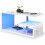 (White) Hampton&Stewart Coffee Table w/ Storage Sofa End 1