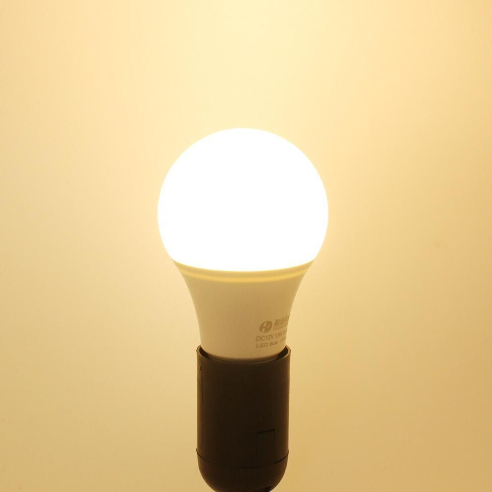 (warm white, 9W DC 12V) 5pcs/lot DC 12V LED Bulb E27 3W 6W 9W 12W 15W No Flicker Smart IC SMD2835 Lamp For Outdoor Garden Camping Hunting Emergency Lights