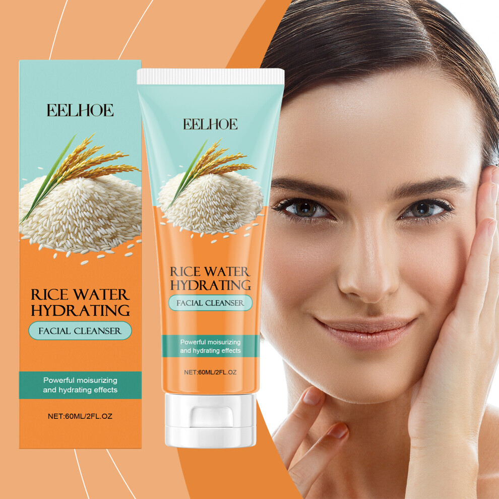 Eelhoe Gentle Rice Face Wash For Soothing And Moisturizing Facial Cleansing 60ml