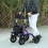 Homcom HOMCOM Rollator Walker with Seat, Backrest, Bag, All-terrain Wheels 1