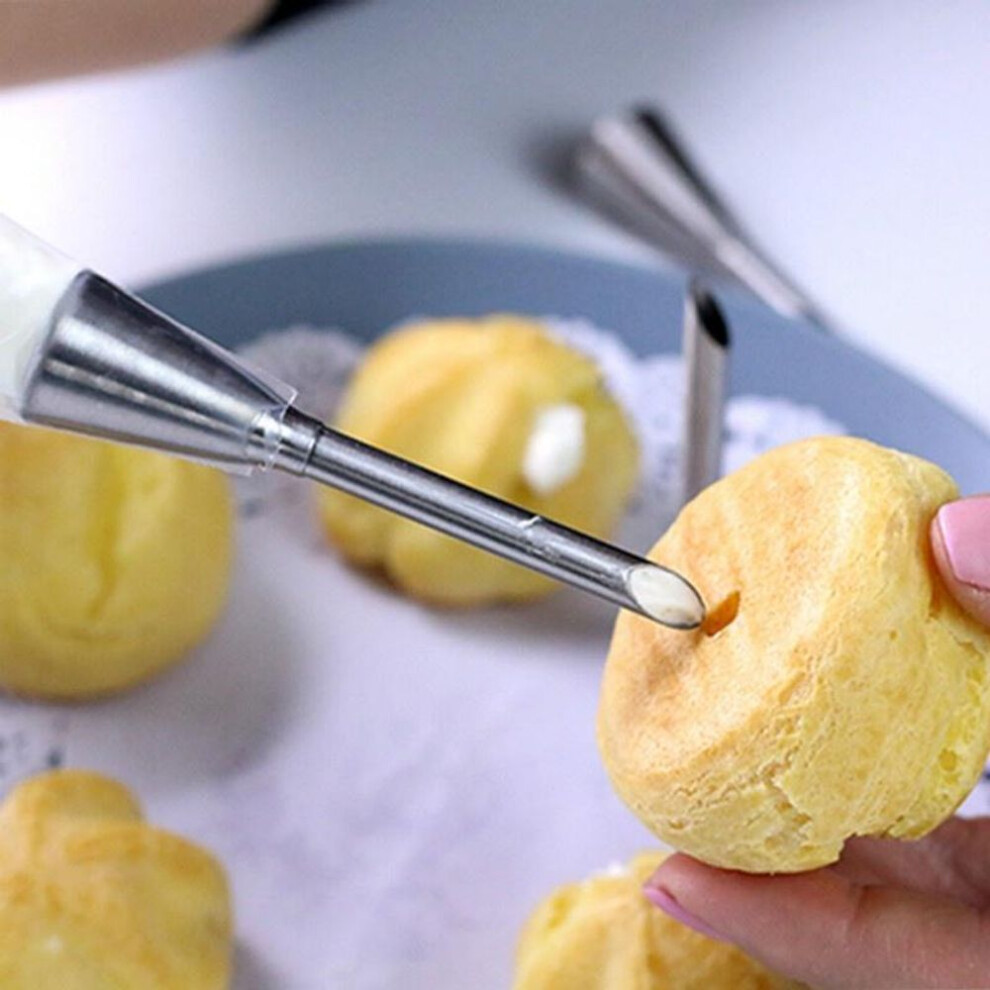 Environmental Friendly Stainless Steel Icing Piping Nozzles Tips Fondant Cake Decorating Pastry Tool