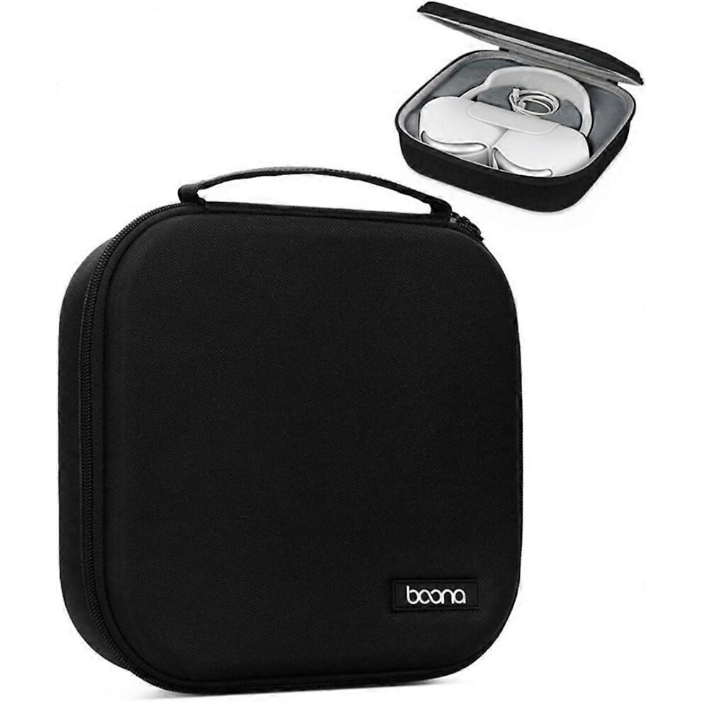 (As Show, One Size) Linjou Suitable For Apple Airpods Max Headphones Storage Protection Bag (Black) Black 5093216531302