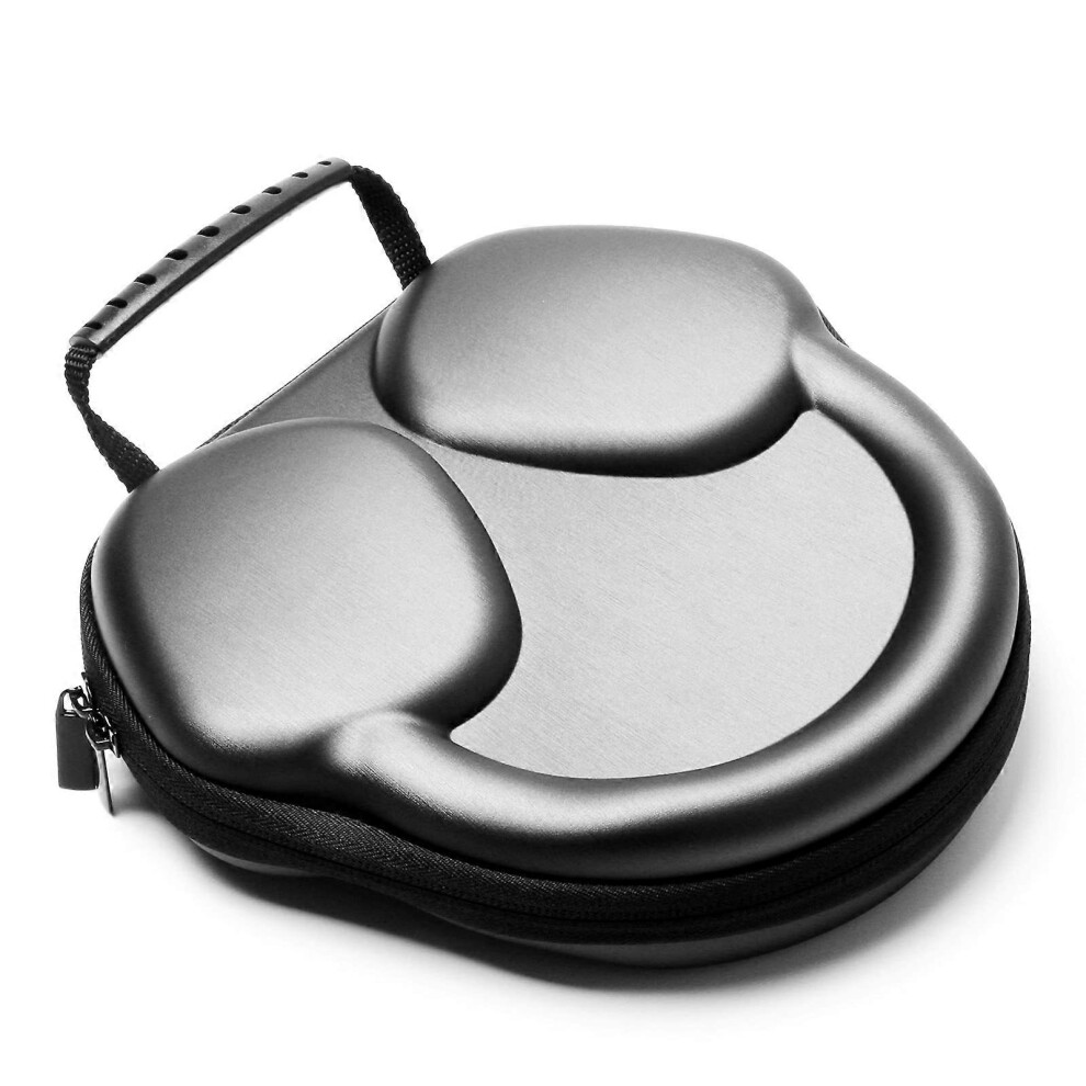 (As Show, One Size) Linjou Airpods Max Headset Carrying Case Waterproof Storage Bag Protective Handbag (Black) Black 5093216521358