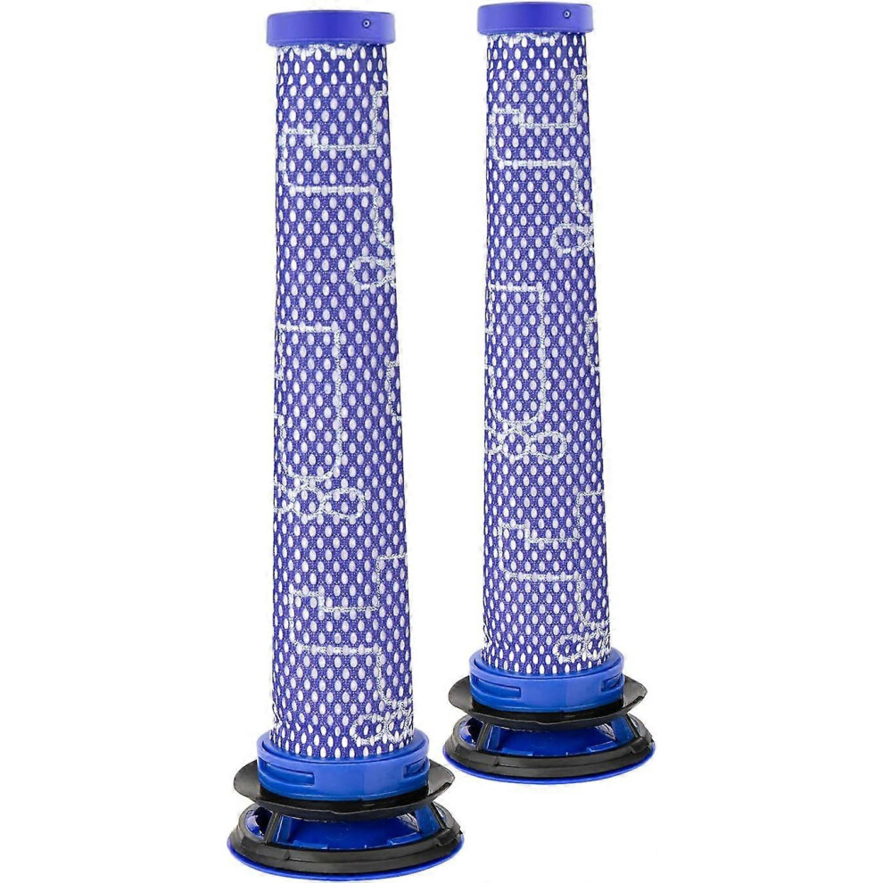 (As show, One size) LINJOU Filters for Dyson V7 V8 V6 SV09 DC58 DC59 Vacuum Cleaner Accessories Replaces Part 2 Pack-image-OPC-PG59QTM-NEW