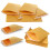 100 x Size 3 (140x195mm) Gold Padded Bubble Lined Envelopes 1