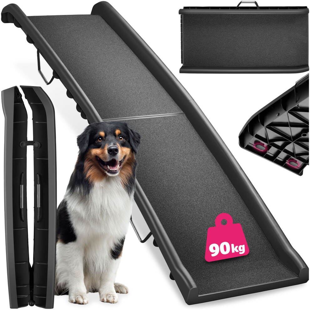 Dog Steps Ramp Outdoor Folding Pet Ramps for Cars Bed Sofa Car Large Stairs