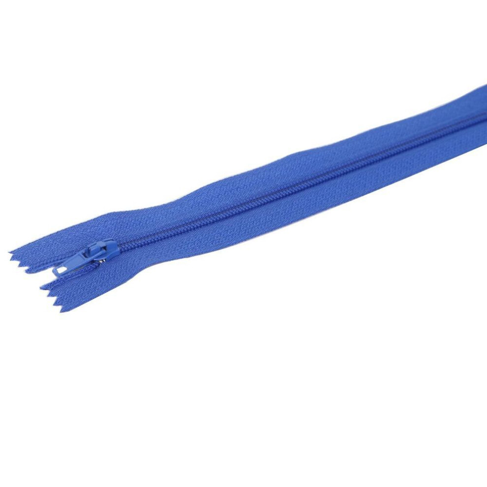 (royal blue) 10Pcs Nylon Coil Zippers Tailor Garment Sewing Handcraft DIY Craft