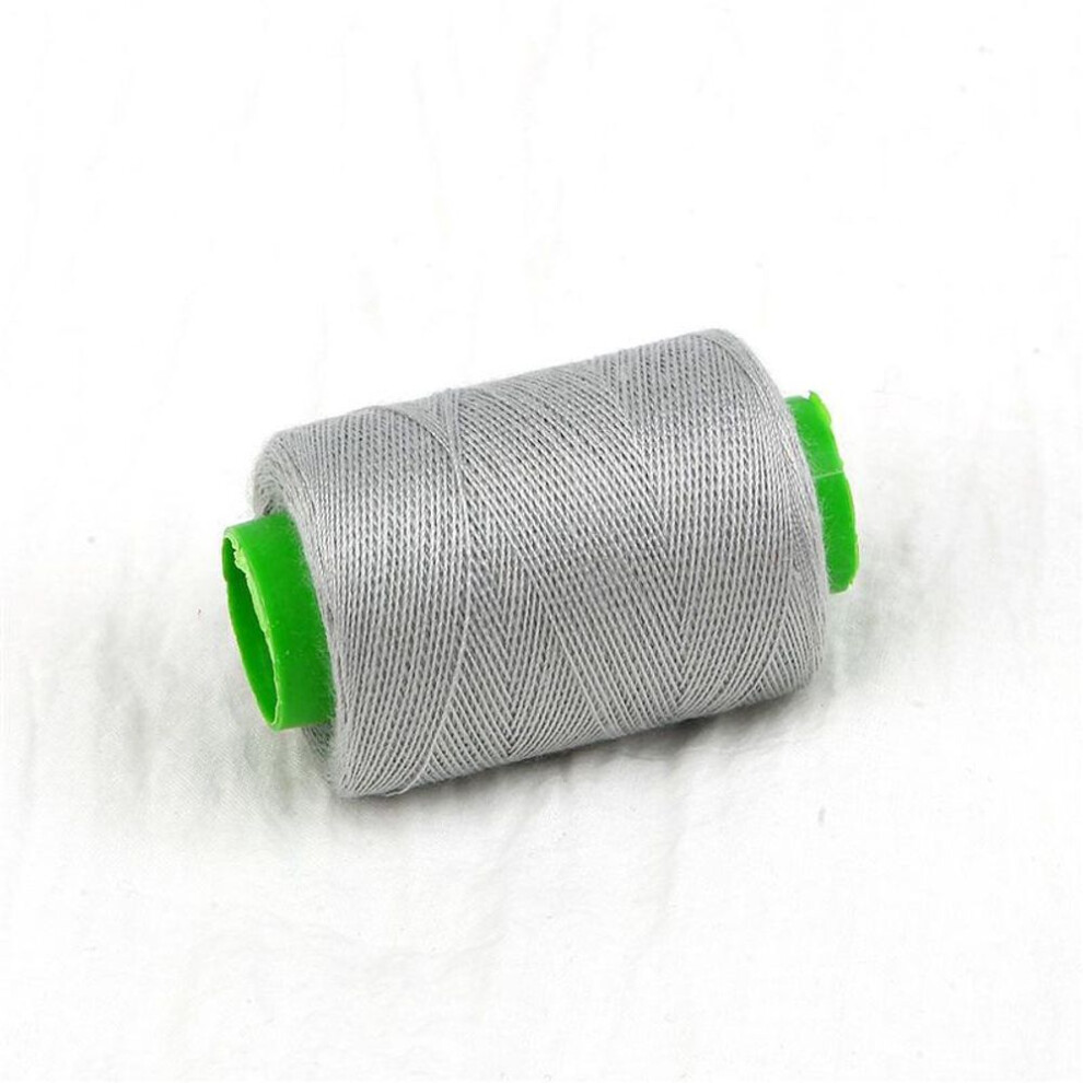 (light gray) 1pc High Tenacity Cotton Machine Embroidery Sewing Threads Hand Craft Patch Steering-wheel Supplies