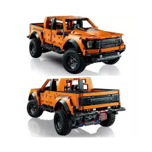 Técnica F 1379 Uds 150 Raptor todoterreno bloques de construcción de automóviles camioneta juguete para niños