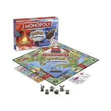 Επιτραπέζιο παιχνίδι Pokemon Monopoly Αγγλική έκδοση Monopoly Pokemon Elf Solitaire