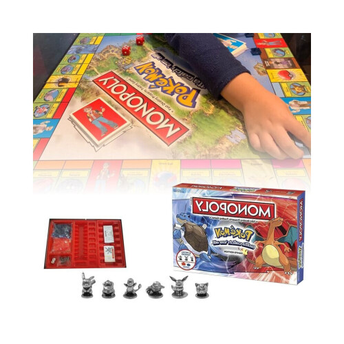 Επιτραπέζιο παιχνίδι Pokemon Monopoly Αγγλική έκδοση Monopoly Pokemon Elf Solitaire 2