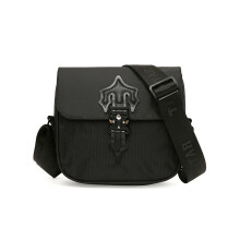 Bandolera reflectante estilo estrella estilo estrella, hebilla decorativa, bolso con solapa, hombro