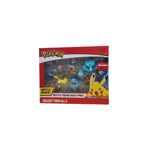Elf Pok?mon Battle Figure 8-Pack - Perfeito para qualquer treinador