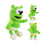 I AM A GUMMY BEAR Τραγουδά Μουσική Gummibar Μαλακή βελούδινη κούκλα Teddy Toys Δώρο για παιδιά 4