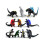 Godzilla Monsters Gigan 10 τμχ Action Toy Figures 2