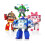 4 pezzi Robocar Poli Ambe Roy Helly Robot Transformers Giocattoli Regali educativi per bambini 2