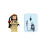 4 PCS Ghost Busters Mini Figuras Ghostbusters Blocos de Constru??o Brinquedos 5