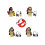 4 PCS Ghost Busters Mini Figuras Ghostbusters Blocos de Constru??o Brinquedos 3
