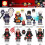 8 TEILE/SATZ Naruto Minifiguren-Bausteine, passend f?r Lego UK 1