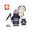 8 TEILE/SATZ Naruto Minifiguren-Bausteine, passend f?r Lego UK 2