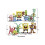 8x Figura de a??o do Bob Esponja Patrick Star Lula Molusco 2