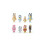 12Pcs Bluey Οικογένεια και Φίλοι Action Figures Model Toy Set Παιδικό δώρο 2