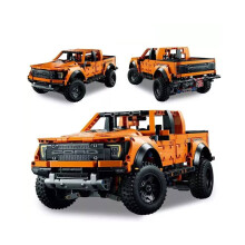 1379 τεμ. Τεχνικό F 150 Raptor Off Road Building Blocks Pickup Παιδικό παιχνίδι