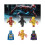Blocs de construction ? assembler Flash Batman, 6 pi?ces, jouets, d?cor de table 2