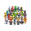 Ensemble de 24 mini figurines Ninjago : Kai, Jay et Sensei Wu - Blocs de construction jouets à assembler 1