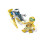 Ensemble de 24 mini figurines Ninjago : Kai, Jay et Sensei Wu - Blocs de construction jouets à assembler 3