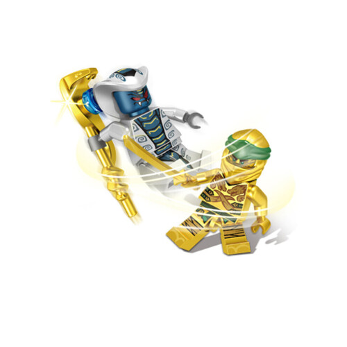 Ensemble de 24 mini figurines Ninjago : Kai, Jay et Sensei Wu - Blocs de construction jouets à assembler 2