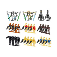 28 p?s s?rie star wars mini figura de a??o montagem bloco de constru??o modelo brinquedos crian?as f?s