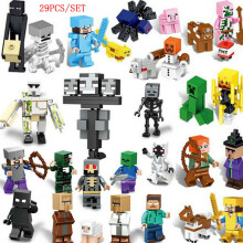 29 pezzi Minecraft My World Series figura adatta al giocattolo Lego Building Block UK