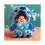 Χαριτωμένο παιχνίδι δώρο Kawaii Monchhichi Stitch Λούτρινη κούκλα 2