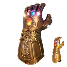 Kids Thanos Gloves Infinity Gauntlet with LED Light Avengers 4 Toys