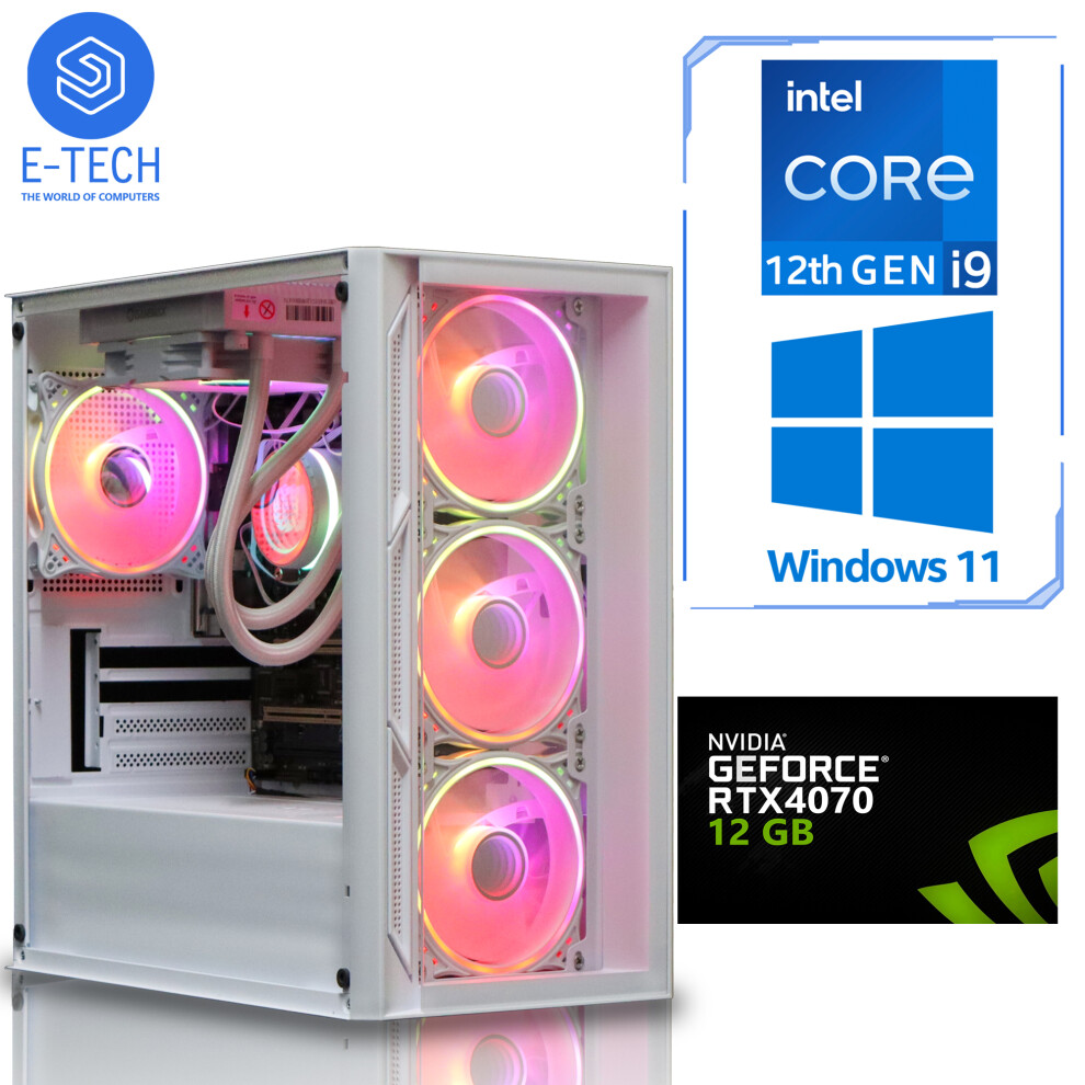 (16GB DDR5, 4TB NVMe M.2 SSD) Gaming PC i9 12900KF 64GB DDR5 RTX 4070 M.2 W11Pro-image-OPC-PG5BJM8-NEW