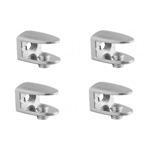 GTV Adjustable Glass Shelf Support Mirror Holder Bracket Clamp MC-J123-01
