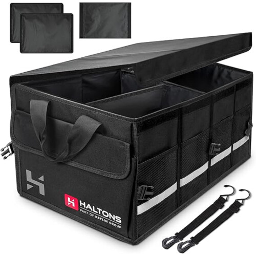 Haltons Foldable Car Boot Organiser Large