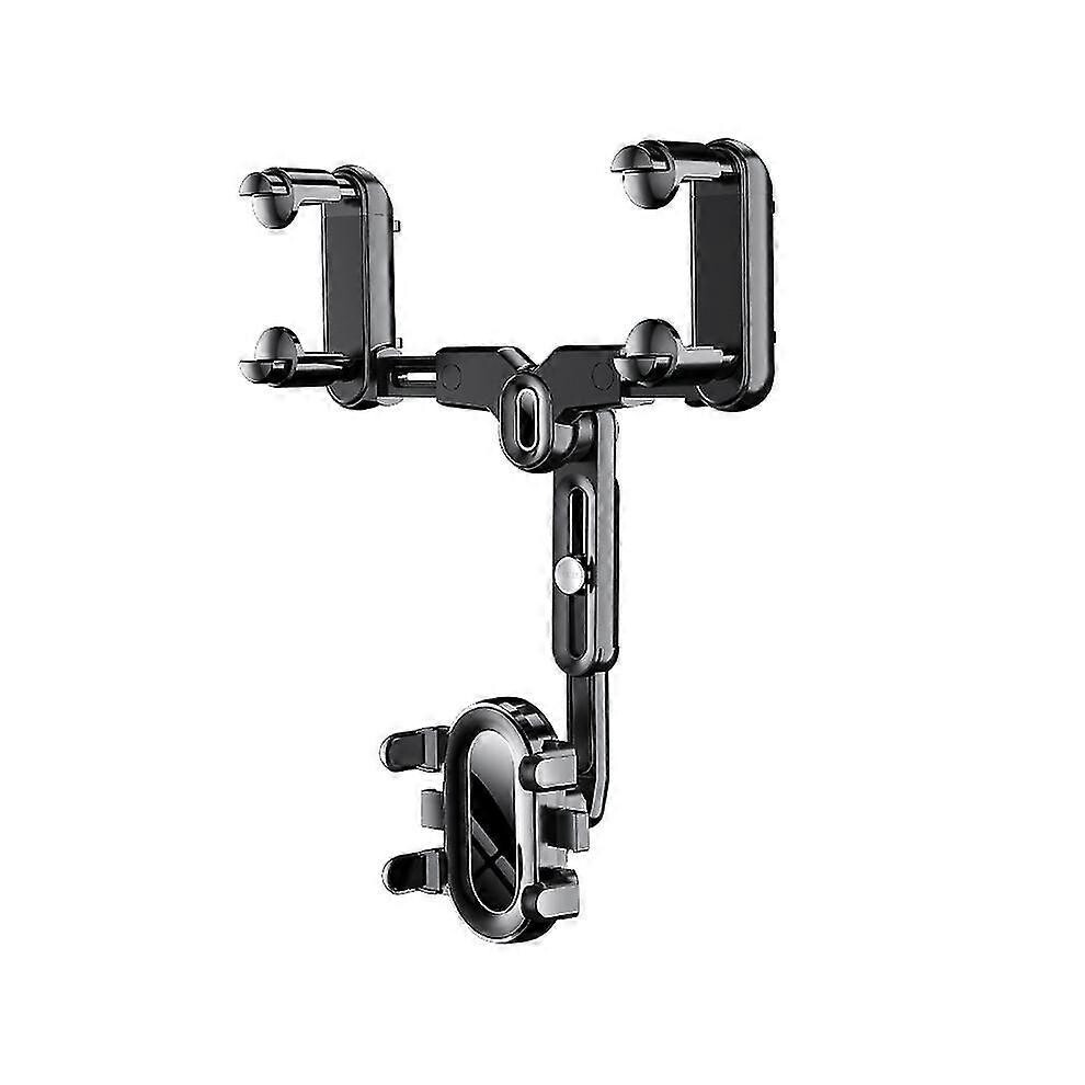 Vehicle Mounted Car Rearview Mirror Bracket Navigation Retractable Multi-Function Mobile Phone Bracket 5778930869961