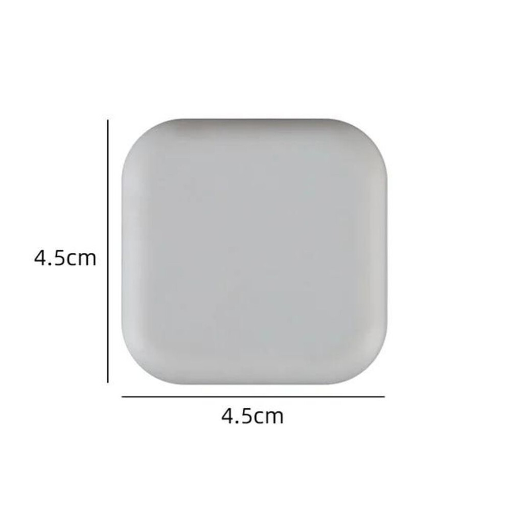 (grey) Door Stopper Silicone Handle Bumpers Self Adhesive Mute Anti-shock Protection Porte Pad Home Improvement Wall Protector Pad