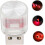 2pcs Mini In-line Small Nightlight Led Car Usb Atmosphere Light red 4
