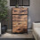 Vida Designs (Rustic Brown) Chorley 5 Fabric Drawer Storage Chest 7