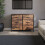Vida Designs (Rustic Brown) Chorley 6 Fabric Drawer Home Storage Chest 7