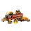 (Engineering Vehicle) 7 PCS Alloy Plastic Diecast Engineering Vehicle Ambulance Polices Σετ παιχνιδιών 4