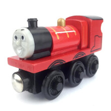 (19# James) Thomas Train Car Tender Wooden Magnetic Railway Train Παιχνίδια αυτοκινήτου Δώρα για παιδιά