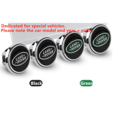 (Land Rover? Observe o modelo e o ano + cor?) 4pcs tampas centrais da roda LED flutuantes